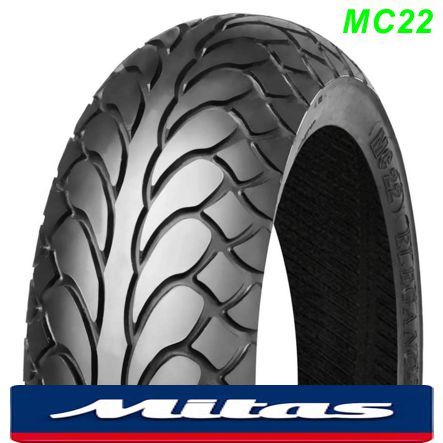 Roller Pneu Mitas MC22 120/70-10 54L TL Elegance