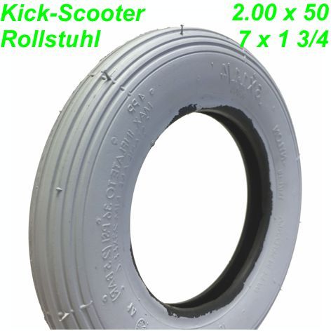 Kick-Scooter Pneu grau 2.00x50 HF-207 Fong