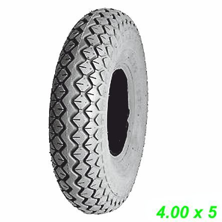 Elektrorollstuhl Pneu 4.00x5 grau C-154