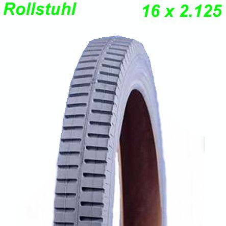 Rollstuhl Pneu 16 x 2.125 (57-305) schwarz C713