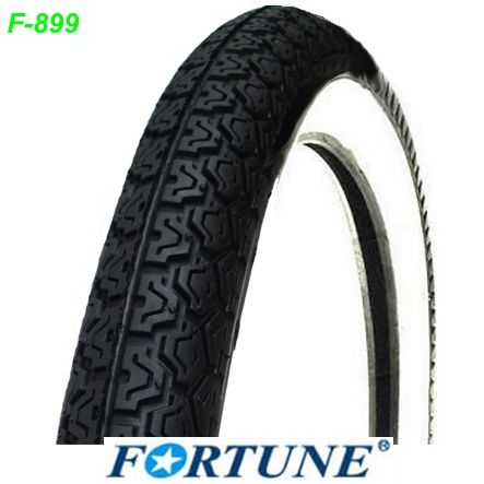 Fortune Mofa Pneu WW F-899 19 x 2.00 (23x2.00) 4PR Weisswand