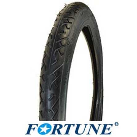 Fortune Mofa Pneu 17 x 2 1/4 4PR Slick schwarz