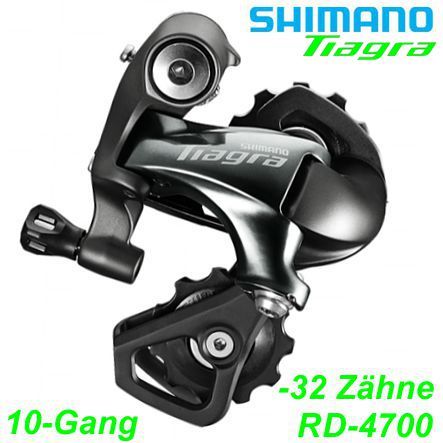 Shimano Wechsel 10-G. RD-4700 Tiagra GS -32Zähne Direktmontage Box