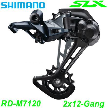 Shimano Wechsel 2x12-G. RD-M7120 SGS SLX Shadow bis 45 Zähne