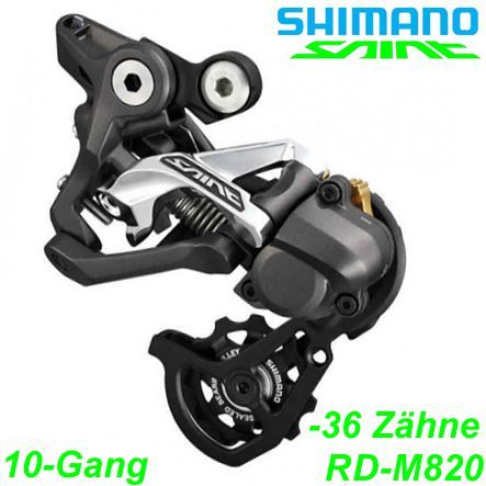 Shimano Wechsel 10-G. RD-M820 Saint SS Shadow Top-Normal Direktmotage Box