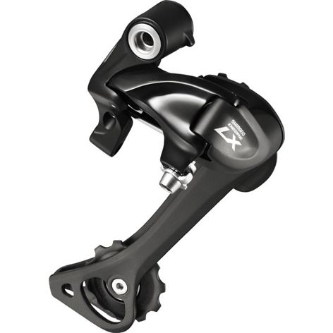 Shimano Wechsel 10-G. RD-T670 Deore LX SGS Top-Normal Direktmontage schwarz Box