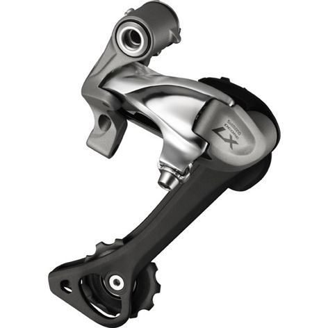 Shimano Wechsel 10-G. RD-T670 Deore LX SGS Top-Normal Direktmontage silber Box