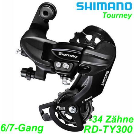 Shimano Wechsel 6/7-G. RD-TY300 Tourney direkt