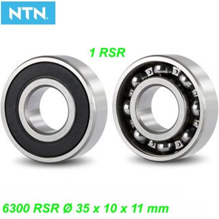 Mofa Kugellager Rillenkugellager 1 RSR Abdeckung 6000 Ø 26/10x8 mm