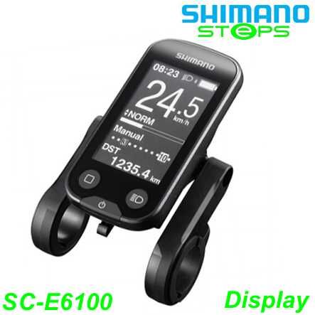 Shimano Steps  Display SC-E6100 EW-SD50 mit Halter