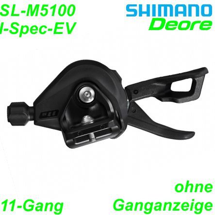 Shimano Schalthebel SL-M5100 I-Spec-EV rechts 11-Gang o/Ganganzeige Deore Rapidfire