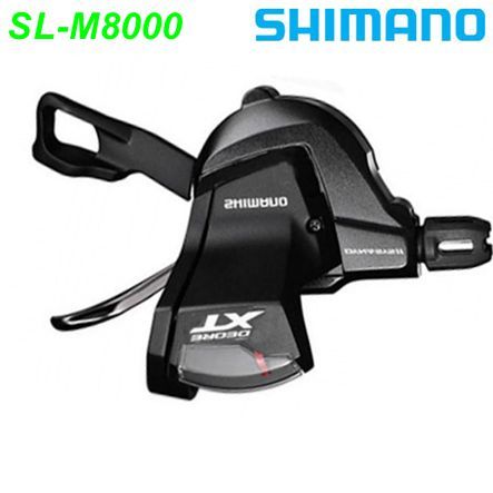 Shimano Schalthebel SL-M8000 Bride links 2/3-Gang Deore XT Rapidfire m/Ganganzeige Box