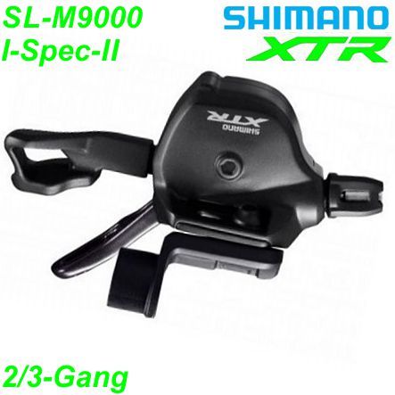 Shimano Schalthebel SL-M9000 I-Spec-II XTR links 2/3-Gang Rapidfire Bremshebel-Montage