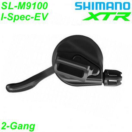 Shimano Schalthebel SL-M9100 I-Spec-EV XTR links 2-Gang Rapidfire Bremshebel-Montage