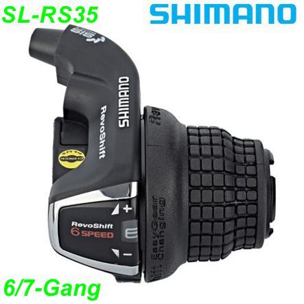 Shimano Schalthebel SL-RS35 rechts 6-Gang Tourney Revo-Shift Ganganzeige Box