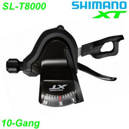 Shimano Schalthebel SL-T8000 rechts 10-Gang Deore Rapidfire Plus