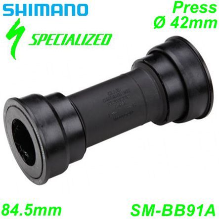 Shimano Press-Tretlager SM-BB91 42A 84.5 mm Restbestand ohne Gewinde Box