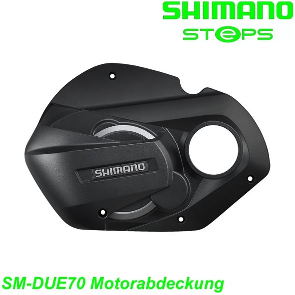 Shimano Steps Motorabdeckung SM-DUE70-B abgedeckte Montagepunkte