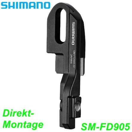 Shimano Umwerfer-Adapter XTR Di2 SM-FD905-D Direct-Mount Type Box
