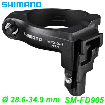 Shimano Umwerfer-Adapter XTR Di2 SM-FD905-H High Clamp 28-34 Box