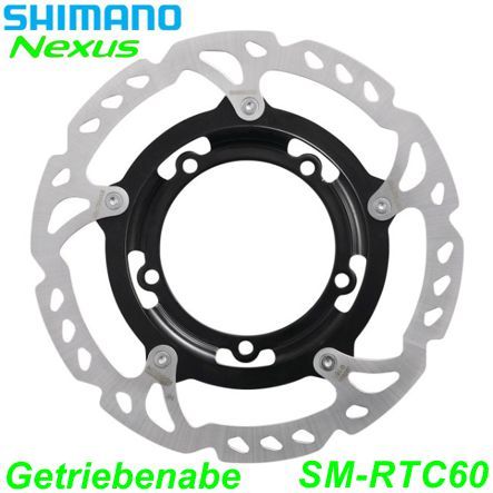 Shimano Bremsscheibe SM-RTC60 160 mm 5-Loch für Resinbeläge