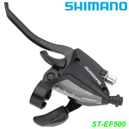 Shimano Brems-/Schalthebel 3-G ST-EF500 links EZ-Fire V-Brake 2-F schwarz