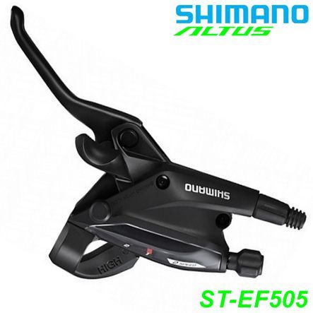 Brems-/Schalthebel ST-EF505 Altus links 2-Gang EZ Fire Plus schwarz