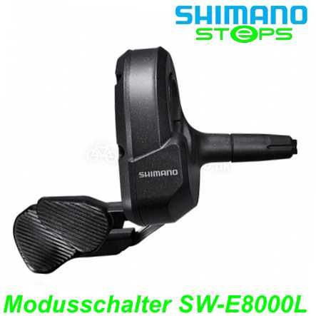 Shimano Steps Modusschalter SW-E8000L links ohne EW-SD50 Kabel