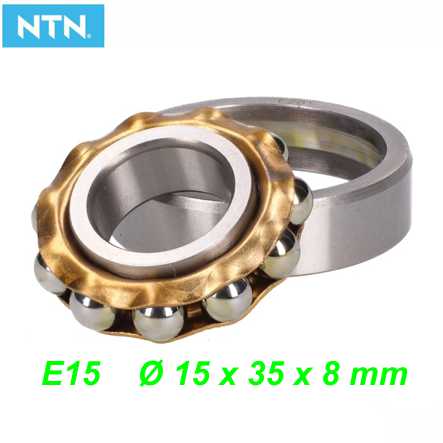 Mofa KW Schulterlager E 15 M Ø 35x15x8 mm Messingkäfig KW Sachs 502