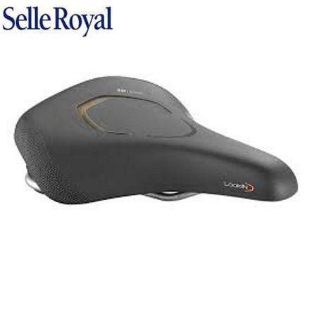 Selle Royal Sattel 60° lookin EVO 3D Comfort Unisex Skin Gel schwarz Carbin Protect