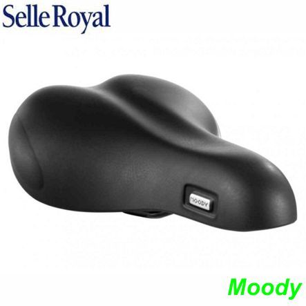 Selle Royal Sattel 60° Schaumstoff Moody- Damen schwarz