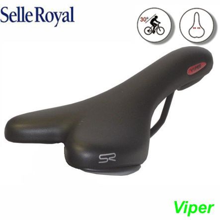 Selle Royal Sattel 30° Viper Gel MTB Racing unisex schwarz