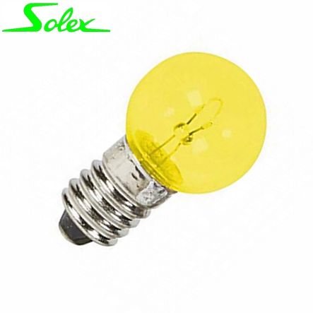 Solex Glühlampe Birli E10 6V5W gelb vorne zum schrauben