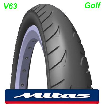Mitas Pneu  10x1.75x2 (47-152) V63 Golf schwarz