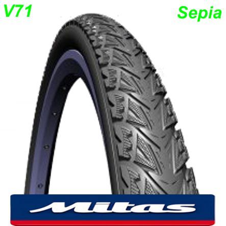 Mitas Pneu 26x1.75 x 2 (47-559) schwarz V71 SEPiA