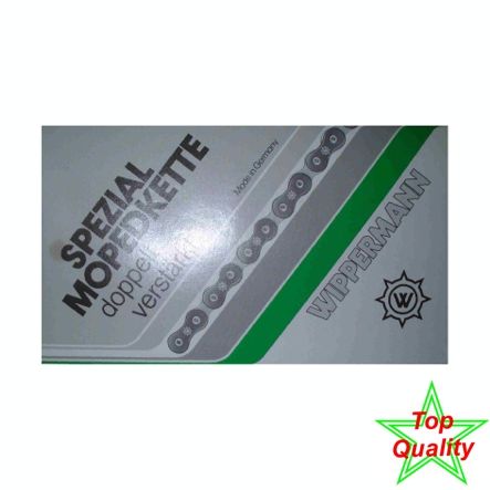 Mofa Kette Wippermann 1/2 x 3/16 114 Glieder Nr. 18