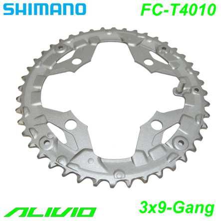 Shimano Kettenblatt 3x9-G. FC-T4010 44 Z Ø 104 silber Alivio Y1PN98060