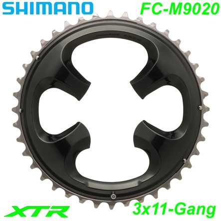 Shimano Kettenblatt 3x11-G. FC-M9020 XTR 40 Zähne Ø 96 Y1PW98050