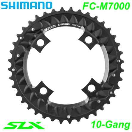 Shimano Kettenblatt 3x10-G FC-M7000 AN XT 40 Z. schwarz Ø 96 Y1VE98010