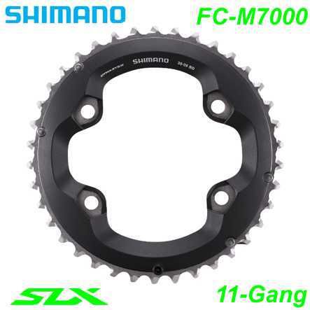Shimano Kettenblatt 2x11-G FC-M7000 BB XT 34 Z. schwarz Ø 96 Y1VG98010