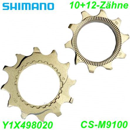Shimano Kassettenritzel 12-G. CS-M9100/M8100/M7100 10 / 12  Zähne Y1X498030