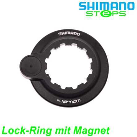 Shimano Steps Center Lock Ring mit Magnet EW-SS302