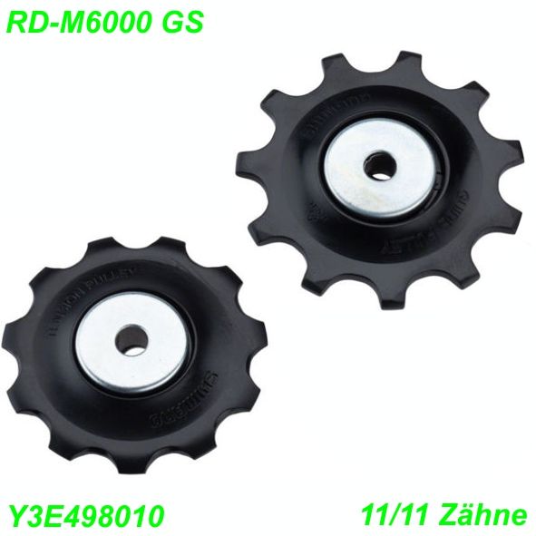 Shimano Führungs- und Spannrolle Set RD-M6000 GS 11 Zähne Y3E498010