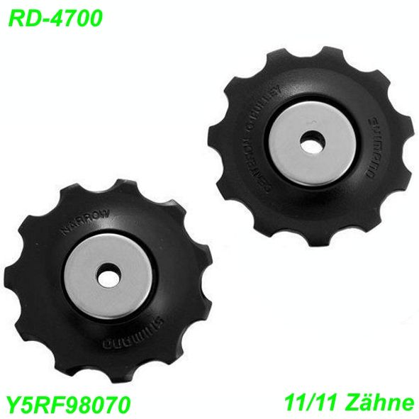 Shimano Führungs- und Spannrolle Set RD-4700 11 Zähne Y5RF98070