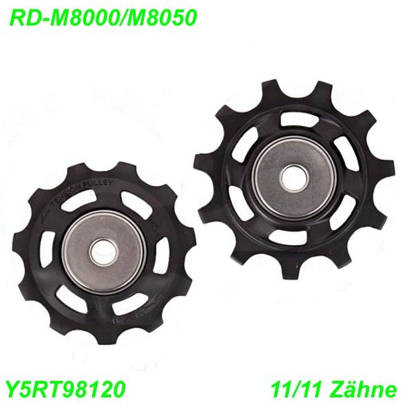 Shimano Führungs- und Spannrolle Set RD-M8000 11 Zähne Y5RT98120