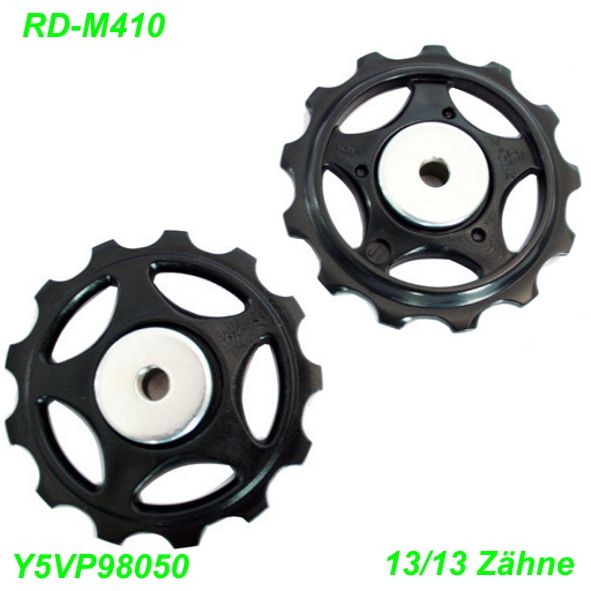 Shimano Führungs- und Spannrolle Set RD-M410 13 Zähne Y5VP98050