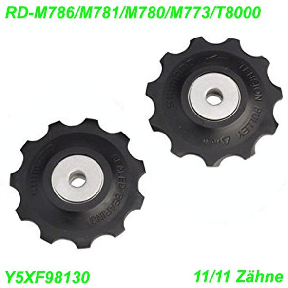 Shimano Führungs- und Spannrolle Set RD-M773 11 Zähne Y5XF98130
