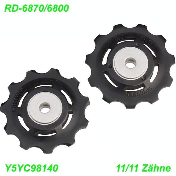 Shimano Führungs- und Spannrolle Set RD-6800 11 Zähne Y5YC98140