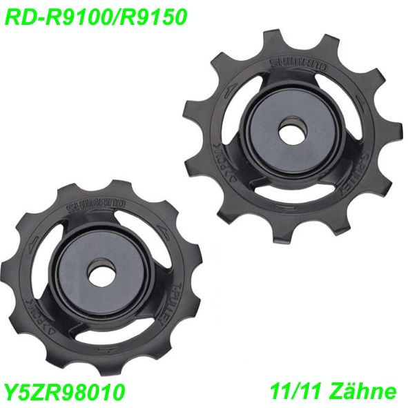 Shimano Führungs- und Spannrolle Set RD-R9100 11 Zähne Y5ZR98010
